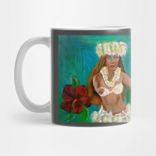 Hawaiian Hula Girl 1 Mug